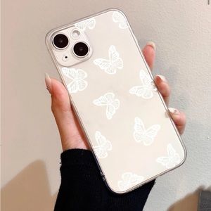 Clear butterfly case